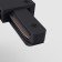 The Connector L-shaped for the Technical tra001CL-11B, 7x7x1.7 cm, black color is black