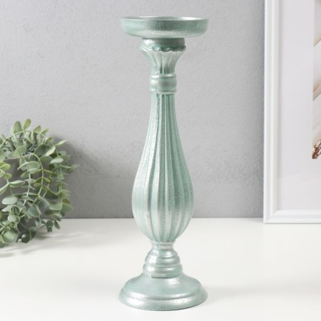 Summary of the tree per 1 candle d = 9 cm "Ferdinand" mint with a patina 11x11x33.5 cm