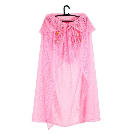 Carnival set of Princess Hypyur pink, crown, length 100cm-2