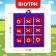 Board game strategy for the logic "Blue Tractor. Cross -strokes ", the colors of mix