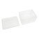 Container for documents A4, 260 x 350 x 160 mm, white, roomy building