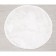 Plush mat Sofi de Marko, size 100x100 cm, white color