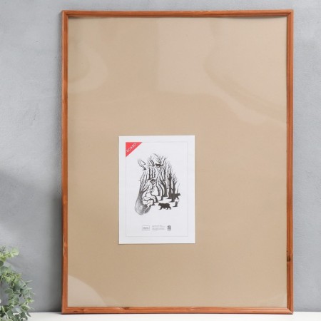 Photo frame 60x80 cm (1701) Wood (plastic screen)