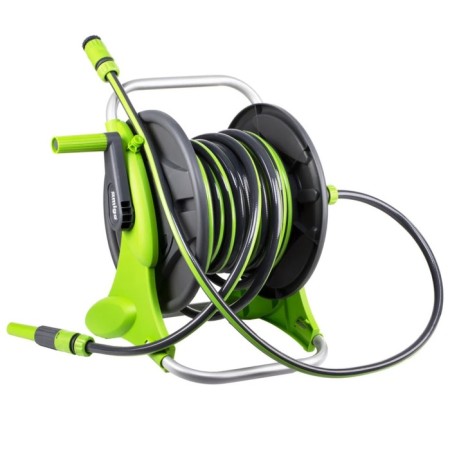 Politing hose 1/2 "15 m, on a coil with a spray of Amigo, 40.5x16.5x35.5 cm