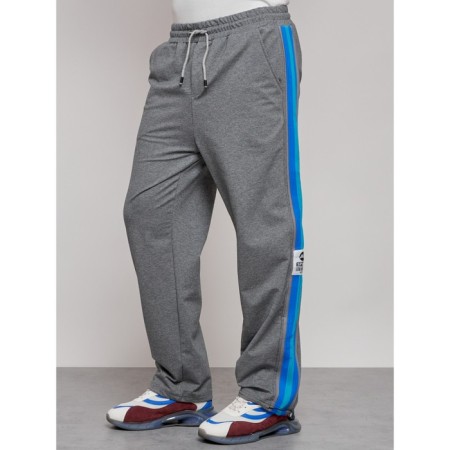 Sports male pants, size 48, gray color-5
