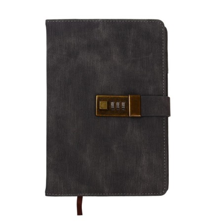 The diary is low, PVC cover, A5 format, 140 sheets in a cage, with a code lock, mix-2