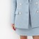 Jacket female double -breasted mist p. 48, blue/white