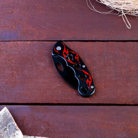 Knierambit knife "Flame", blade 7.5 cm-2