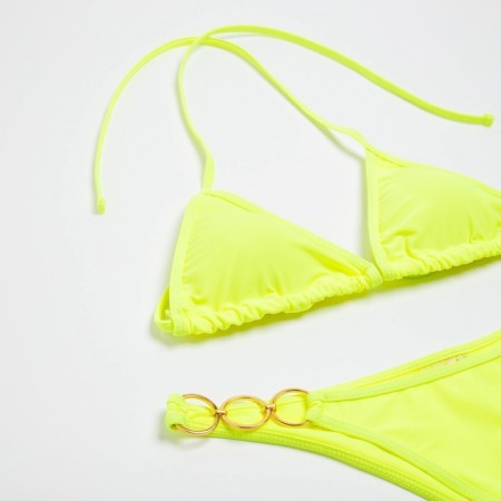 Separate Minaku Minaku swimsuit with a top color yellow, size 48-6