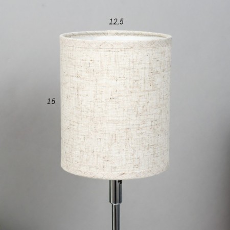 Table lamp 16012/1 E14 40W wood-chrom 12.5x12.5x42 cm-4