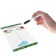 New Year's set write-stand “New Year: draw with two hands. Snowflakes, animals and Santa Claus ”, 20 cards, 3+