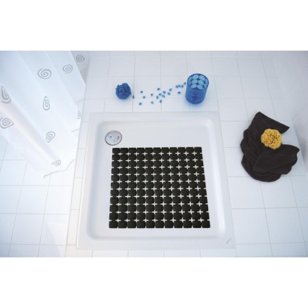 Anti -exceling rug NEVIS 54x54 cm, black-1