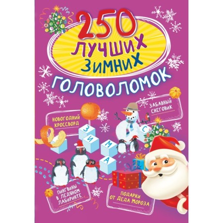 250 best winter puzzles. Bogush N.I.
