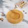 The stand spinning for the supply of the share, 4 sections, d = 32 cm, bamboo