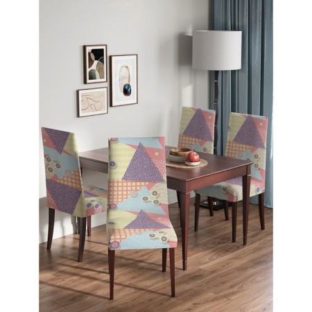Case for the chair "Weaving drawing", decorative, velor-3