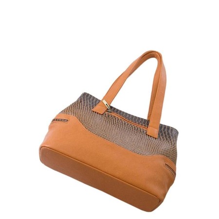 Bag bag claim. Kozh, lightning department, redhead 41x15x25cm-1