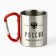 Tourist mug with carbine "Russia", 180 ml