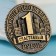 Souvenir coin "Vladivostok", d = 2 cm, metal