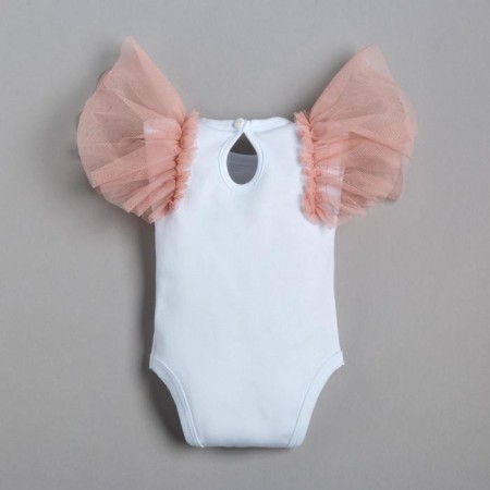Боди Крошка Я "Cute", белый, рост 86-92 см-6