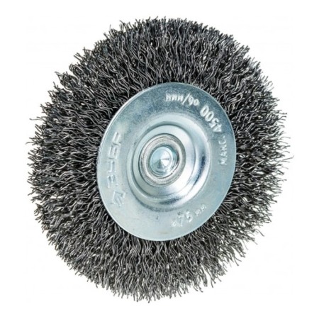 Brush Brush bison 35198-075_z02, disk, twisted, steel, 0.3 mm, 75 mm-2