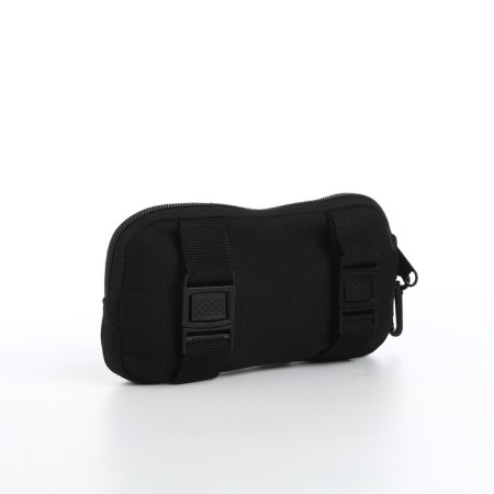 Youth backpack from a lightning textile, 3 pockets, a bag, a suitcase holder, black color is black-9