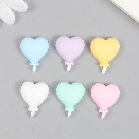 Decor for creativity Plastic "Air Ball" MIX 1.9x2.4 cm