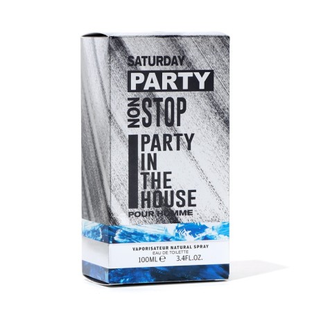 Men's toilet water Saturday Party Non Stop, 100 ml-4