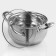 Stainless steel pan of the Hyperion, 1.9 l, d = 16 cm, with a lid