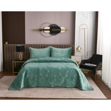 Noel blanket, size 240x260 cm, emerald color