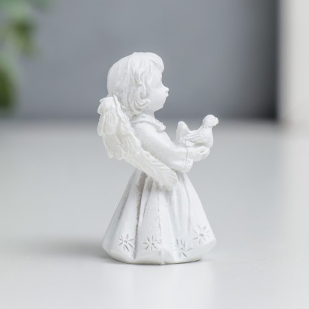 Polystone souvenir "Snowthrough angel in the dress" MIX 4x3.2x2 cm-3