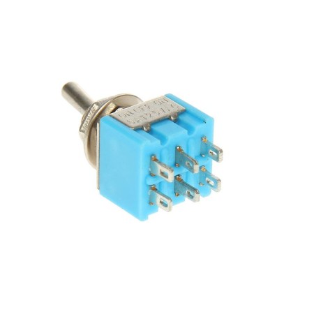 REXANT MTS-203, 250 V, 3A (6C), ON-OFF-ON, Micro, two-pole to-1