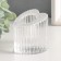 Glass of glass per 1 candle "Heart. Column" Transparent d = 2 cm 5.5x4.8x5.3 cm