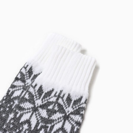 New Year. Women's socks, gray color, size 23-25-1