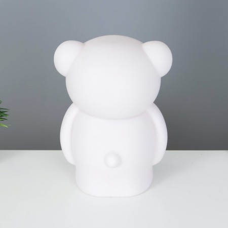 Nightmare "Bear with a bow" LED from batteries 3haaa white 9.5x13x17.5 cm Risalux-5