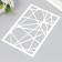 Plastic stencil "Geometry" 24x16 cm