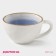 Cup porcelain shade "Cosmos", 250 ml, blue color