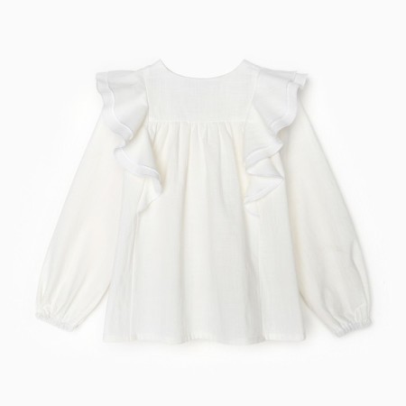 Children's shirt KAFTAN, p. 36 (134-140), white-3