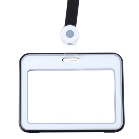 Horizontal badge 85 x 54 mm, erichkrause book, silicone tape, mix-1