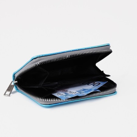 A wallet with a holographic effect “Do not touch!”, 12.5x9x2 cm-7