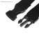 Muzzle mesh with double fixation, size m (length on the nose 10 cm, muzzle 20 cm), black