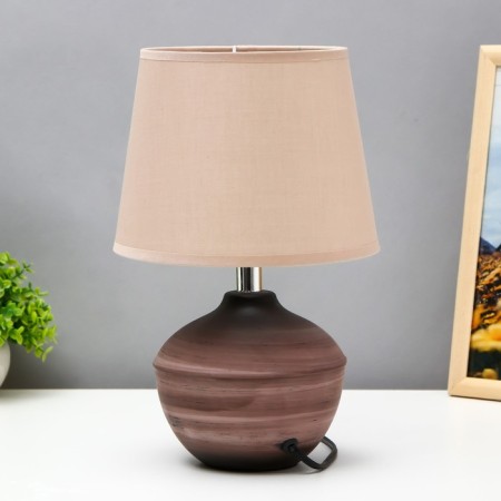 Table lamp 16412/1 E14 40W coffee 20x20x30 cm Risalux-3