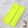 Case for toothbrushes and pasta, yellow, 21 x 5.5 cm