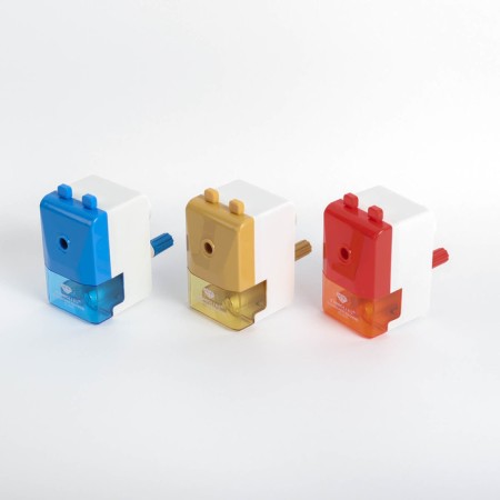 Mechanical sharpener with container "Classic", mix-5