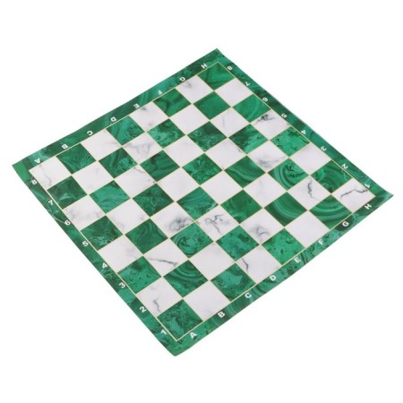 Chess field 39 x 39 cm "malachite", vinyl-2