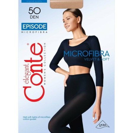 Women's tights Episode, size 4, color MOCCA-3