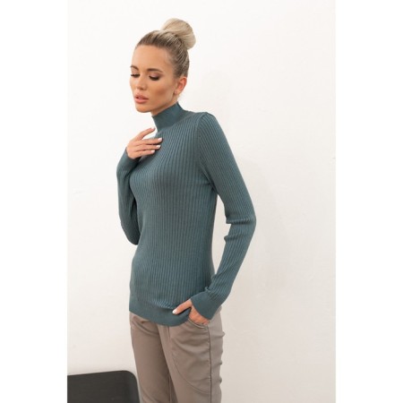 Female jumper, size l, green color 62027