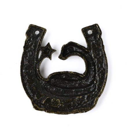 New Year's horseshoe in the box "New Year: for good luck", 3.5 cm-3