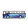 Metal bus "Intercity", scale 1:64, blue color