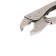 Manual tundra clamp, semicircular capture, with a latch, 180 mm