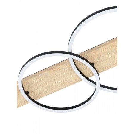 Boyal lamp, 2x12W LED, 3000K, 3400LM, tree color, black-2